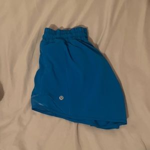 Poolside blue lululemon shorts